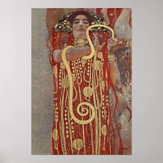 Gustav Klimts Hygieia Poster (Vorne)