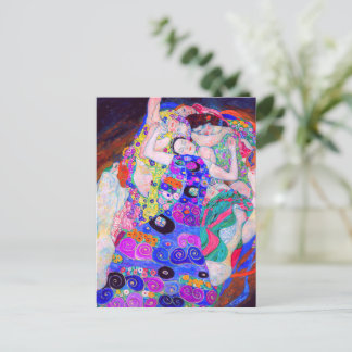 Gustav Klimts Jungfrau (1913). Postkarte