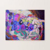 Gustav Klimts Jungfrau (1913). Puzzle (Horizontal)