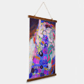 Gustav Klimts Jungfrau (1913). Wandteppich Mit Holzrahmen (Gewinkelt)