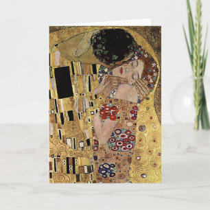 Gustav Klimts Kissendetails (ca. 1908) Karte