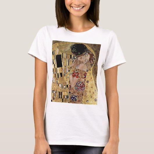 Gustav Klimts Kissendetails (ca. 1908) T-Shirt (Vorderseite)