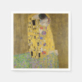 Gustav Klimts Kunst des Kissenmalens Serviette (Vorderseite)