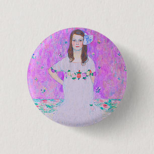 Gustav Klimts Mäda Primavesi-Gemälde Button