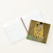 Gustav Klimts Malerei Der Kuss  Notizblock (Innenseite)