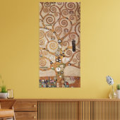 Gustav Klimt's Painting "The Tree of Life" (1909) Leinwanddruck (Insitu (Wohnzimmer))
