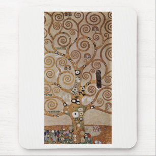 Gustav Klimt's Painting "The Tree of Life" (1909) Mousepad
