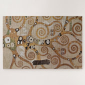 Gustav Klimt's Painting "The Tree of Life" (1909) Puzzle (Horizontal)