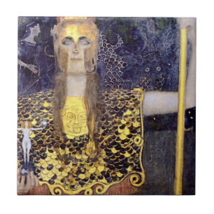 Gustav Klimts Pallas Athena - Zeitlose Kunst über Fliese
