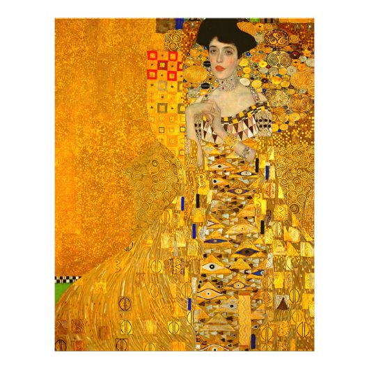 Gustav Klimts Portrait von Adele Bloch-Bauer I Fotodruck (Vorne)