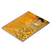Gustav Klimts Portrait von Adele Bloch-Bauer I Notizblock (Linke Seite)