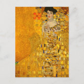 Gustav Klimts Portrait von Adele Bloch-Bauer I Postkarte (Vorderseite)