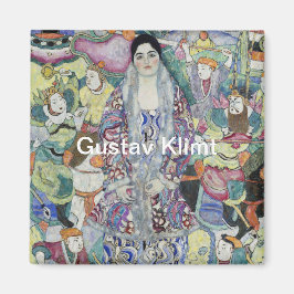 Gustav Klimts Portrait von Friederike Maria Beer Magnet