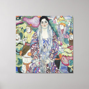 Gustav Klimts Portrait von Friederike Maria Leinwanddruck