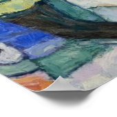 Gustav Klimts Portrait von Friederike Maria Poster (Ecke)