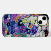 Gustav Klimts Rätsel: Die Jungfrau Case-Mate iPhone Hülle (Rückseite (Horizontal))
