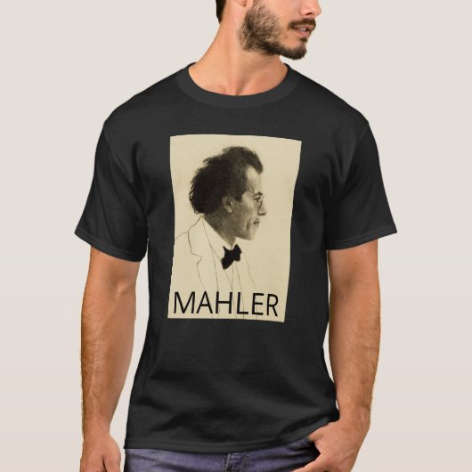 Gustav Mahler (1902, Portrait) T-Shirt (Vorderseite)