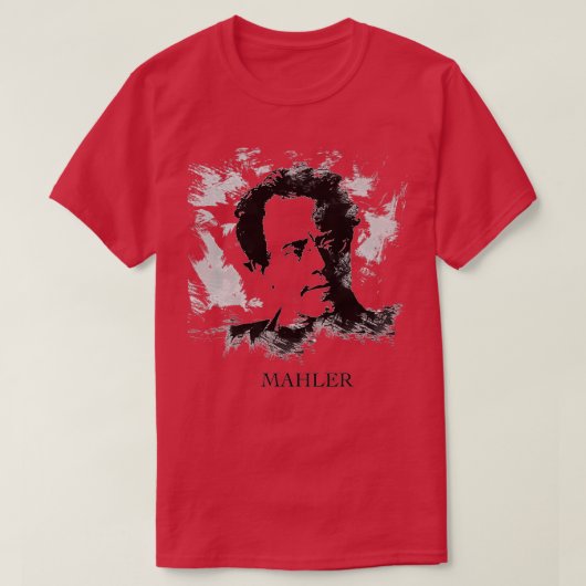 Gustav Mahler (2) T-Shirt (Design vorne)