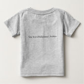 Gustav Mahler-Baby T Baby T-shirt (Rückseite)
