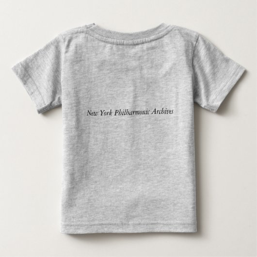 Gustav Mahler-Baby T Baby T-shirt (Rückseite)