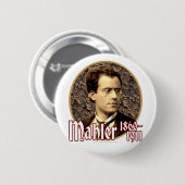 Gustav Mahler Button (Vorne & Hinten)