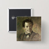 Gustav Mahler Button (Vorne & Hinten)