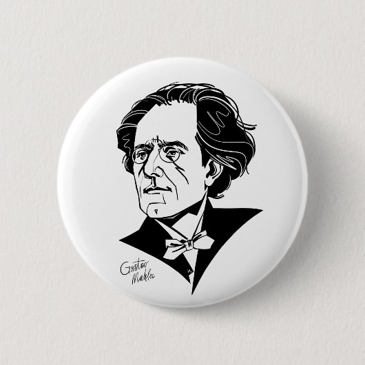 Gustav Mahler Button (Vorderseite)