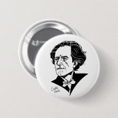 Gustav Mahler Button (Vorne & Hinten)