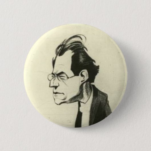 Gustav Mahler button (Vorderseite)