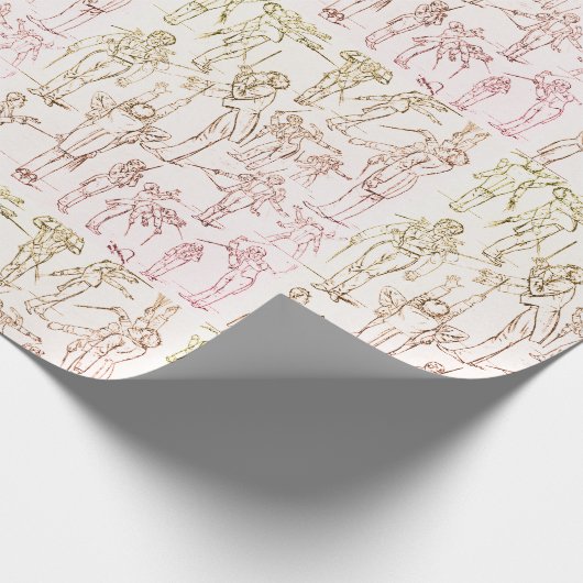 Gustav Mahler - Durchführung Geschenkpapier (Ecke)