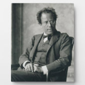 Gustav Mahler Fotoplatte (Vorderseite)