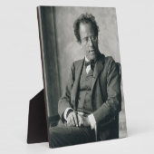 Gustav Mahler Fotoplatte (Seite)
