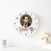 Gustav Mahler Große Wanduhr (Zuhause)