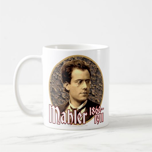 Gustav Mahler Kaffeetasse (Links)