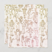 Gustav Mahler - Konduktion Einladung (Vorne/Hinten)