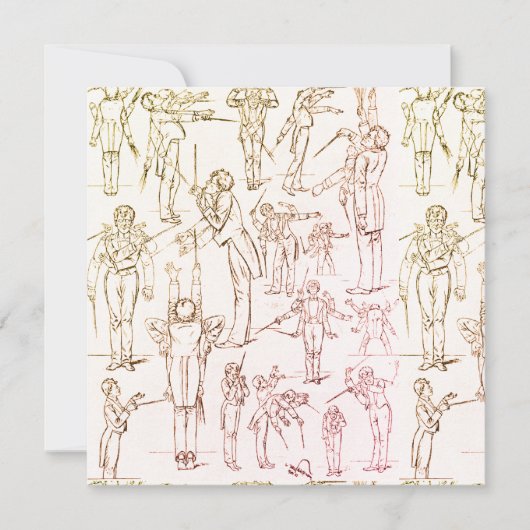 Gustav Mahler - Konduktion Einladung (Vorderseite)