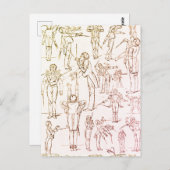 Gustav Mahler - Konduktion Postkarte (Vorne/Hinten)