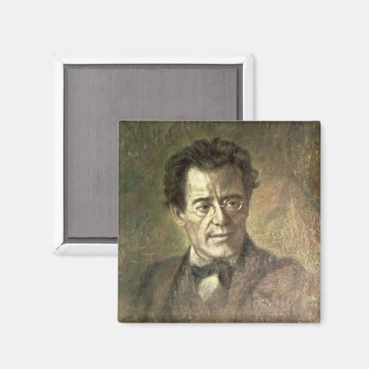 Gustav Mahler Magnet (Vorderseite/Rückseite)