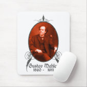 Gustav Mahler Mousepad (Mit Mouse)