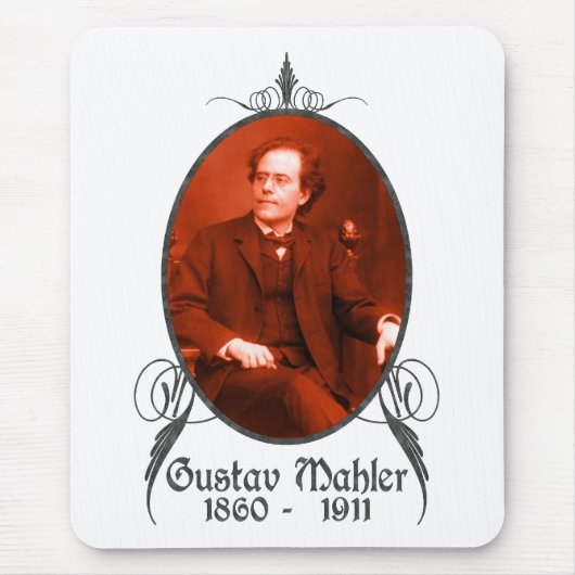 Gustav Mahler Mousepad (Vorne)