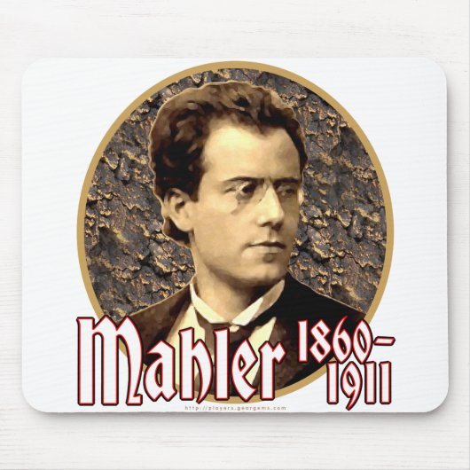 Gustav Mahler Mousepad (Vorne)