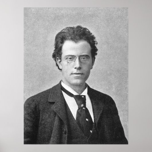 Gustav Mahler Poster (Vorne)