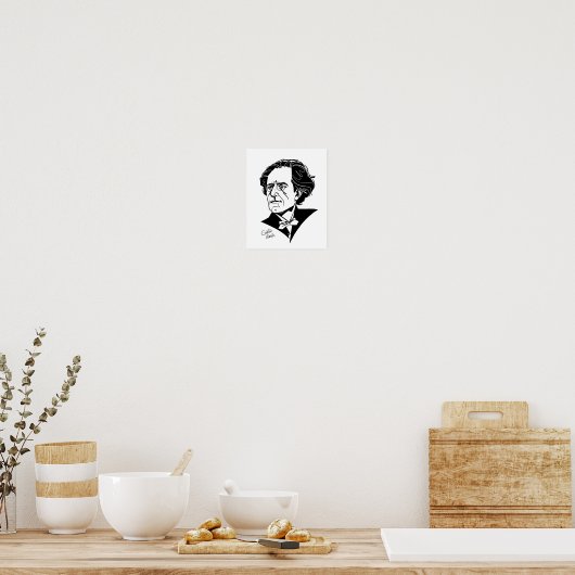 Gustav Mahler Poster (Küche)
