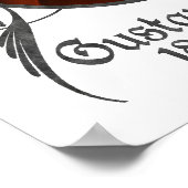 Gustav Mahler Poster (Ecke)