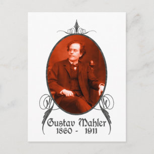 Gustav Mahler Postkarte