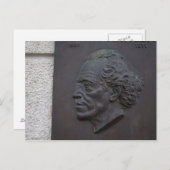 Gustav Mahler Postkarte (Vorne/Hinten)