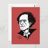 Gustav Mahler Postkarte (Vorne/Hinten)