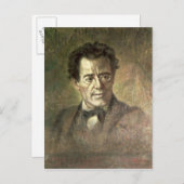 Gustav Mahler Postkarte (Vorne/Hinten)
