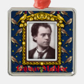 Gustav Mahler Silbernes Ornament (Vorne)