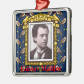 Gustav Mahler Silbernes Ornament (Links)